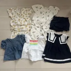 ベビー服 70 5点 まとめ売り パジャマ Tシャツ セットアップ タンクトップのサムネイル