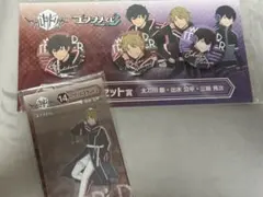 ワールドトリガー　缶バッジ&アクリルスタンド（太刀川慶、出水公平、三輪秀司）