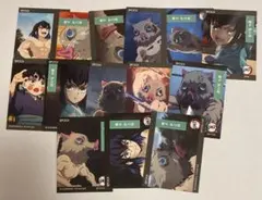 鬼滅の刃 EPOCH トレーディングカード 嘴平伊之助 14種