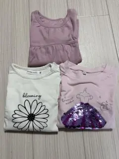 女の子　長袖Tシャツ　100cm 3枚まとめ売り