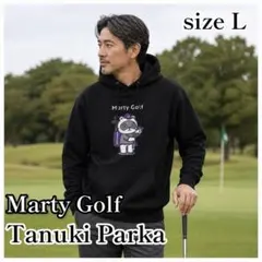【非売品・新品】Marty Golf ブッシュネル　 スウェットパーカー L Marty Golf Caddy Sweat (96) (white/black) / マーティーゴルフ