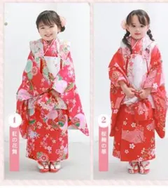 七五三 3歳 女の子 着物 被布セット 花柄 金糸調 豪華 長襦袢 草履 バッグ 七五三 3歳 女の子 着物 被布セット 花柄 金糸調 豪華 長襦袢 草履