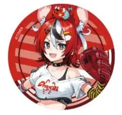 ハコス・ベールズ hololive night 台湾 味全龍　缶バッジのサムネイル
