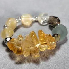 天然石　ビーズリング　674