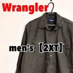 A486 【Wrangler】長袖シャツジャケット【2XT】