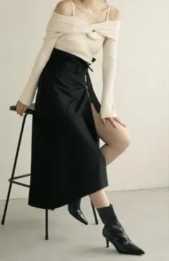 【LILY BROWN 】ウエストデザインスカショーパンのサムネイル