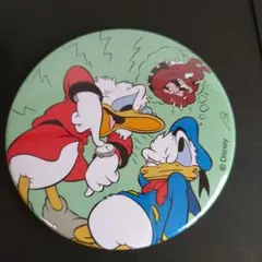 ドナルド　スタンド付き缶バッジ