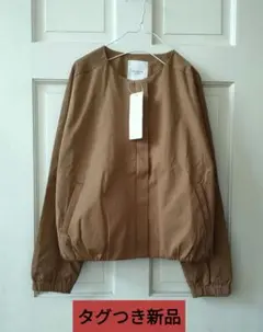 ノーカラーブルゾン ブルゾン