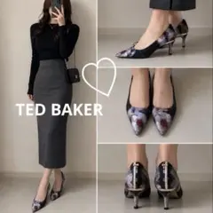 美品❣️ TED BAKER 花柄パンプス ポインテッドトゥ　37のサムネイル