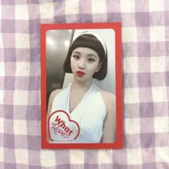 TWICE チェヨン トレカ What Is Love?