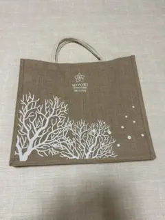 【新品】HIYORIオーシャンリゾート沖縄トートバッグ　ジュートエコバック