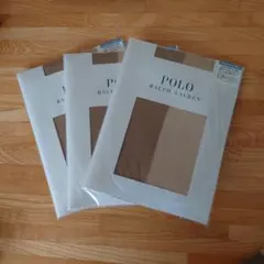 POLO RALPH LAUREN ストッキング L-LL 3枚セット