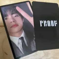 テヒョン　V テテ　防弾少年団トレカ　PROOF コレクターズ　限定　ランダム