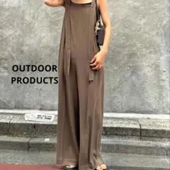 OUTDOOR PRODUCTS　ポリエステルノットディテールサロペットのサムネイル
