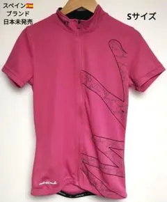 MITICAL レディース サイクルジャージ ピンク S 半袖 日本未発売のサムネイル
