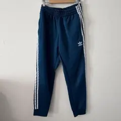 adidas originals トラックパンツ　ブルー　Mサイズ