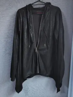 WRouge ルージュ コーティング クレセント ZIP パーカー