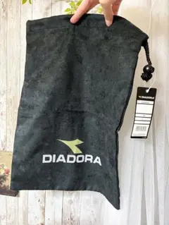DIADORA ディアドラ 巾着袋 ブラック DDN004