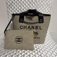 used CHANELシャネル ノベルティ ショルダー トート バッグ ベージュ