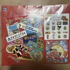 東京ディズニーランド 40周年記念 ステッカーセット　メモリーゴーラウンド