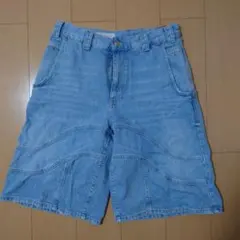 ZARA バギーショーツ デニム