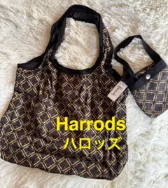 ハロッズ エコバッグ 超軽量!上質素材 日本未入荷 Harrodsトートバッグのサムネイル
