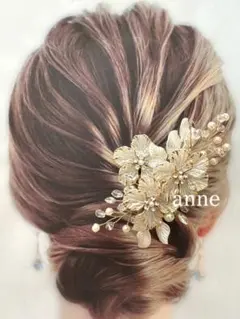 ヘッドドレス 結婚式 披露宴 前撮り フォトウェディング 髪飾り 成人式 KH⑨