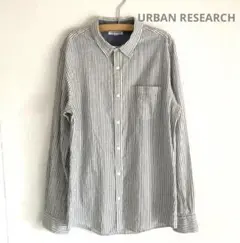 URBAN RESEARCH ストライプ コットン シャツ サイズ40 日本製