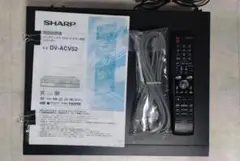 シャープ DV-ACV52 HDD搭載 VHS DVDレコーダー - メルカリ