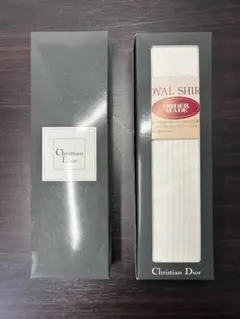 未使用保管品 ワイシャツ生地 クリスチャン ディオール 仕立て生地 Dior ②のサムネイル