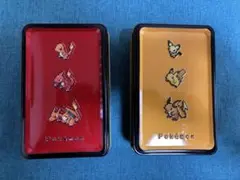 ポケットモンスター　ピクセルアート 缶2種 (赤＋ピカチュウ)