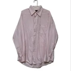 TOMMY 長袖シャツ ピンク シャツ 古着 y2k