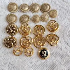 ヴィンテージボタン 和洋裁材料