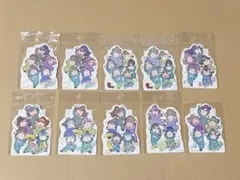 忍たま乱太郎 ステッカー 委員会で応援の段 10枚セット