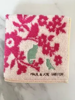 【新品未使用】PAUL & JOE SISTER花柄♦︎タオルハンカチ