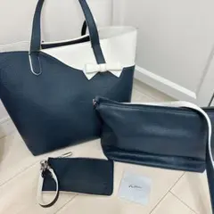 Kitamura キタムラ トートバッグ　ショルダーバッグ　ポーチ　3点セット