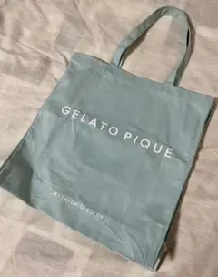 ジェラートピケ ホビートートバッグGRN