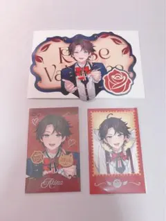 にじさんじRose Valentine チェキ風カード 三枝明那 レア