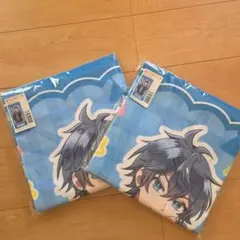 からぴちピクニック のあ えと ビジュアルバスタオル カラフルピーチ