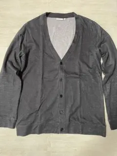 【美品】calvin kleinブラック Vネックカーディガンのサムネイル