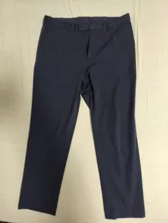 ユニクロ 感動パンツ/ライト W91cm L76cm ネイビー色 2枚セット