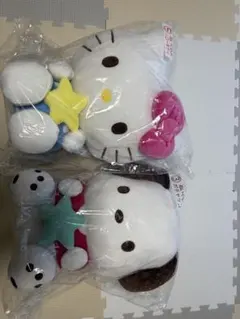 ホワミル ✕ ハローキティ コラボぬいぐるみ - メルカリ