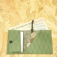 X-PAC Wallet オリーブ 三つ折り財布 ULウォレット