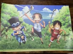 ワンピース ウエハース カード ルフィ&エース&サボ - メルカリ
