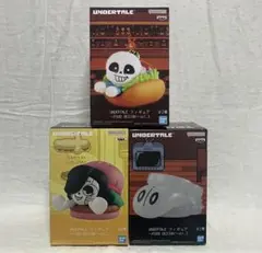 3種セット『UNDERTALE』 フィギュア～FOOD DESIGN