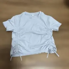 GU ライトブルー 半袖Tシャツ 130サイズ