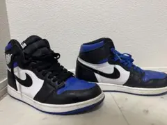 Nike Air Jordan 1 ブラック/ホワイト/ブルー