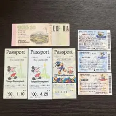 東京ディズニーランド　使用済み　チケット　パスポートBIC10
