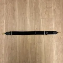 【美品】バッグ用 ショルダーストラップ ブラック ゴールド金具