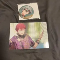 アイナナ ムビナナ ブロマイド 狗丸トウマ リユニオン 亥清悠 缶バッジ